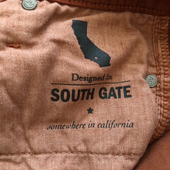 AG FARRAH SKINNY ANKLE HIGH RISE SPICED MAPLE STRETCH VELVET 25 NWT - Picture 16 of 16